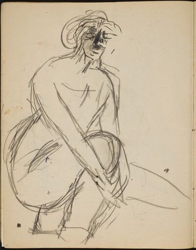 Weiblicher Akt in Strümpfen  (Female Nude in Stockings) [p. 10]