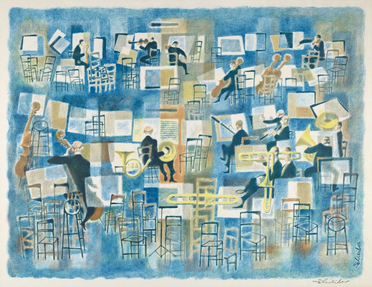 Intermission by Georges Schreiber