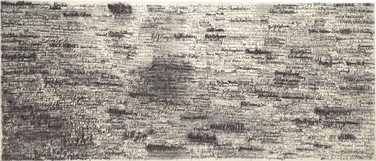 Name Painting (1935-1963) #1 by Jim Dine