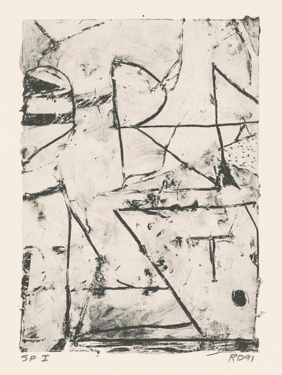 Untitled [special proof] by Richard Diebenkorn