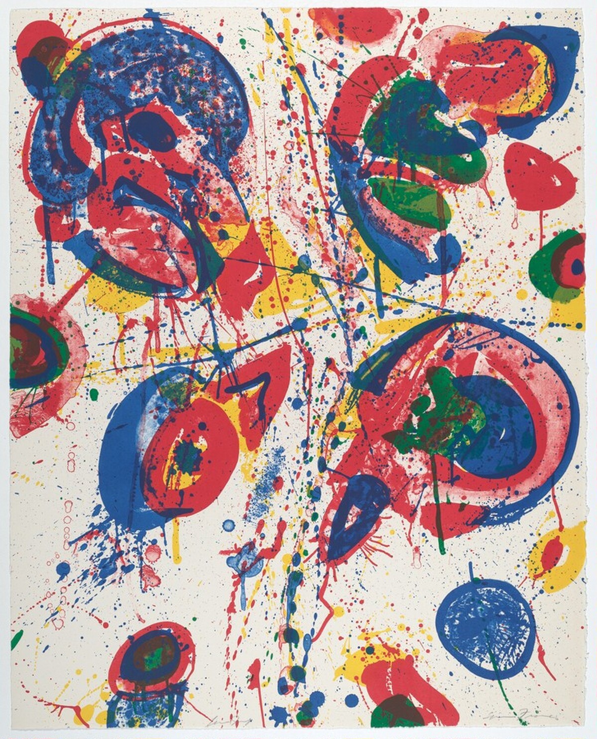 Bright Nothing by Sam Francis
