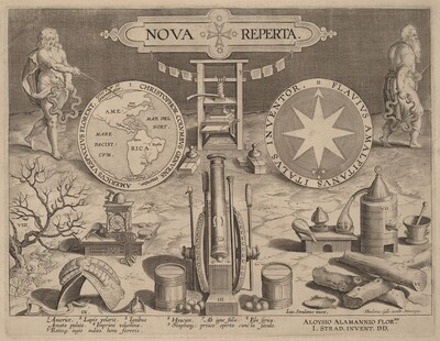 Title Page for Nova Reperta (New Discoveries)