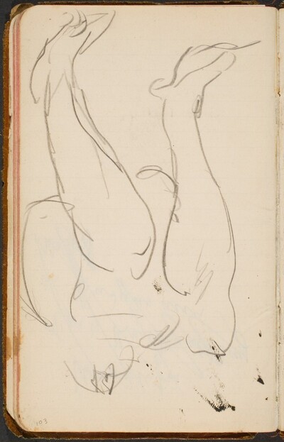 Frauenbeine (Woman's Legs) [p. 103]