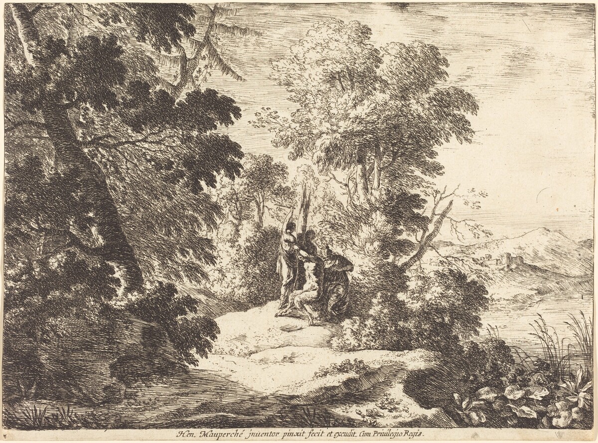 The Flaying of Marsyas by Henri Mauperche