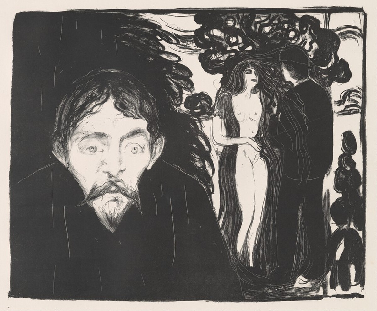 Jealousy II (Sjalusi II) by Edvard Munch
