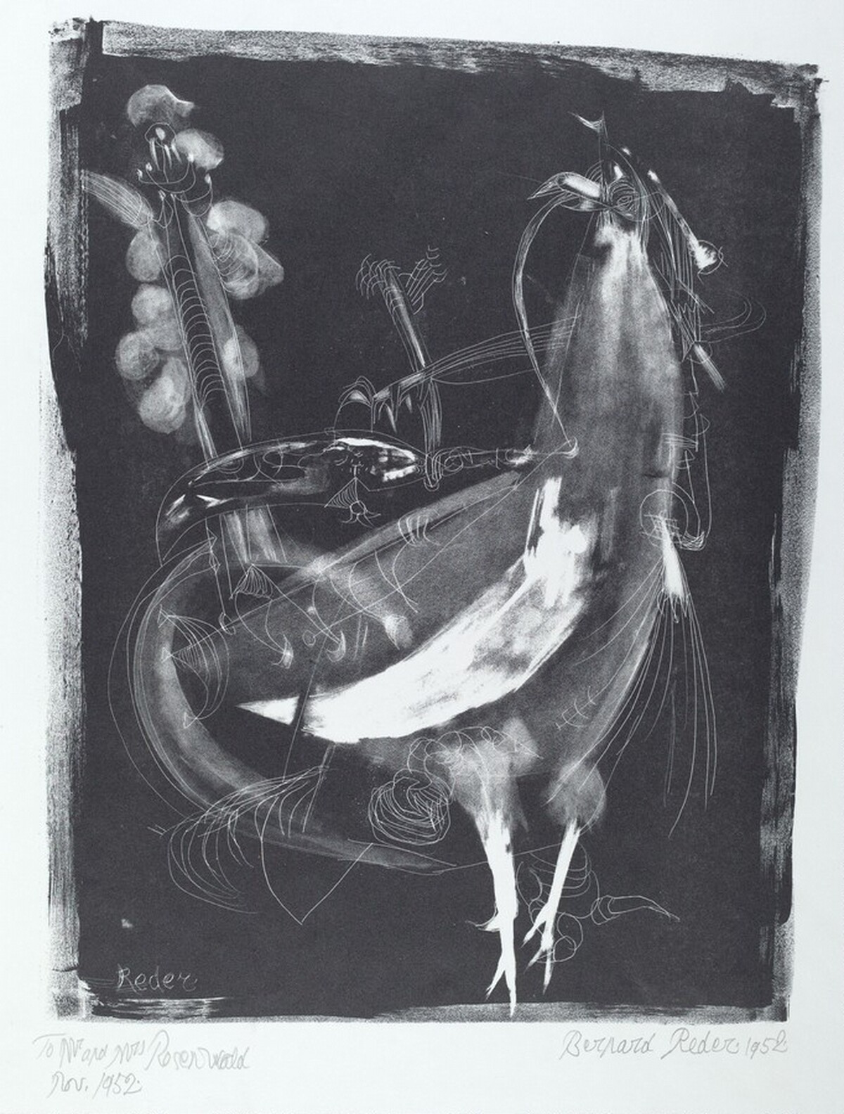 The Cock by Bernard Reder