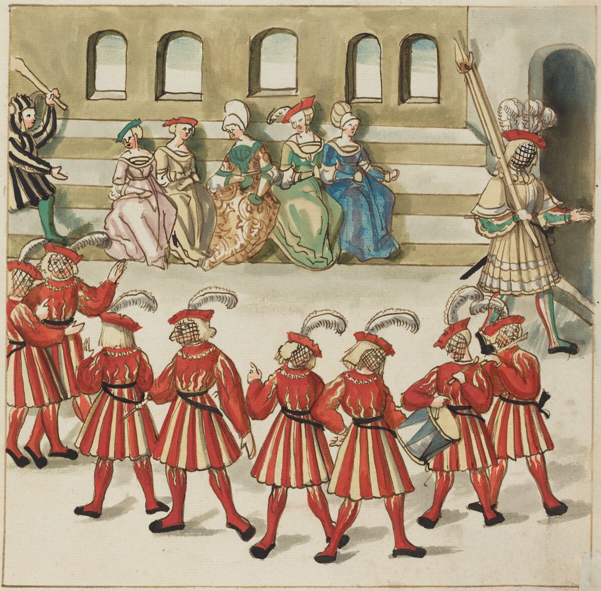 Masquerade by German 16th Century