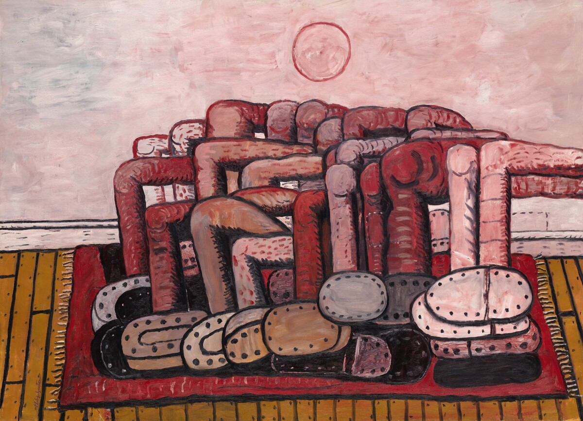 Rug by Philip Guston