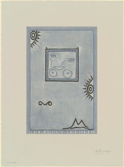 Untitled (White Mezzotint) [trial proof]