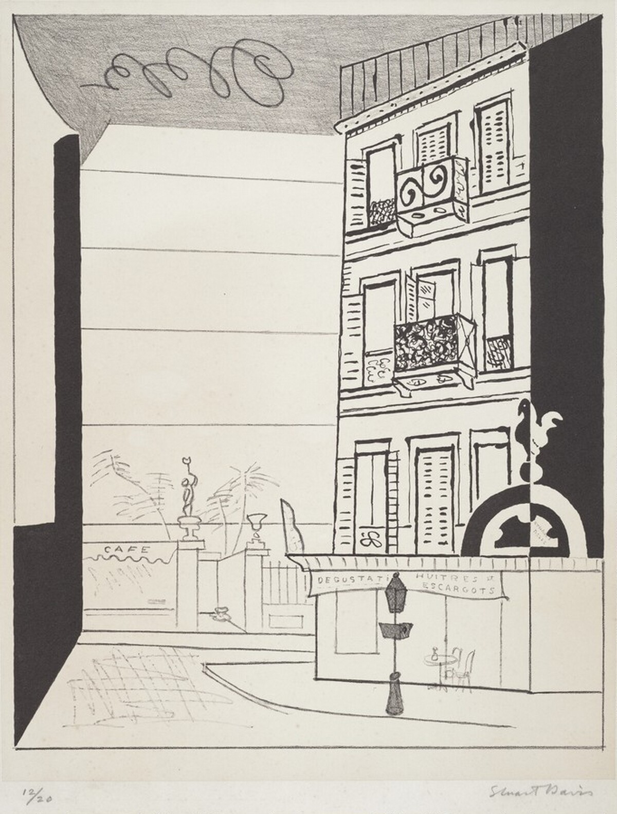 Place Pasdeloup, No. 2 by Stuart Davis