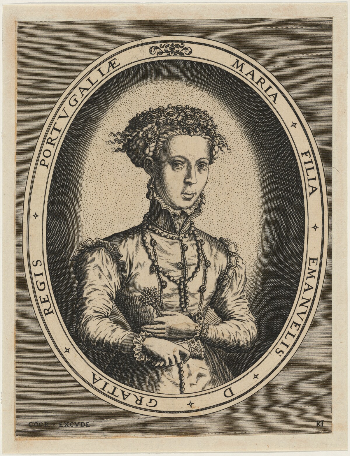Princess Maria, Daughter of Emanuel, King of Portugal by Unknown Artist