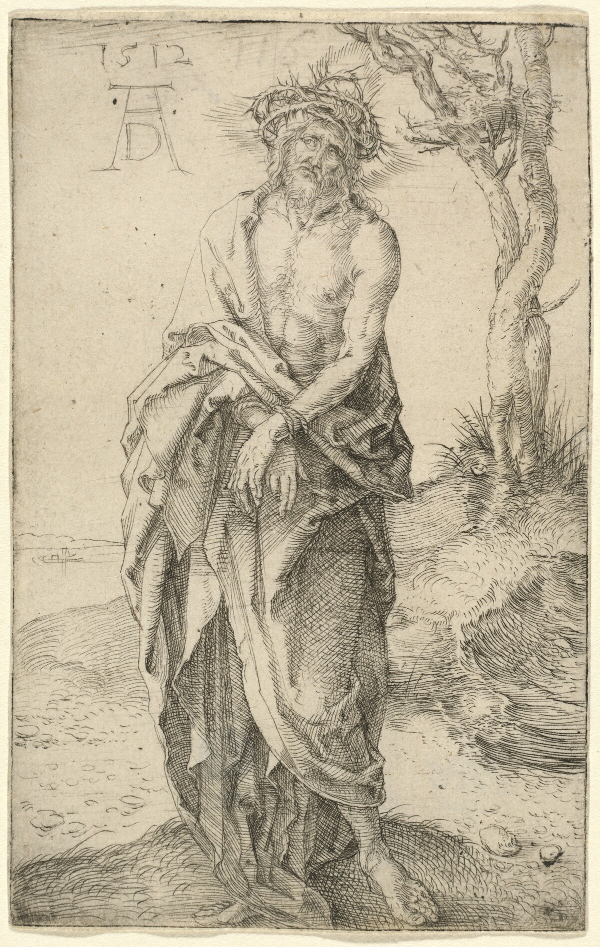 The Man of Sorrows with Hands Bound by Albrecht Dürer