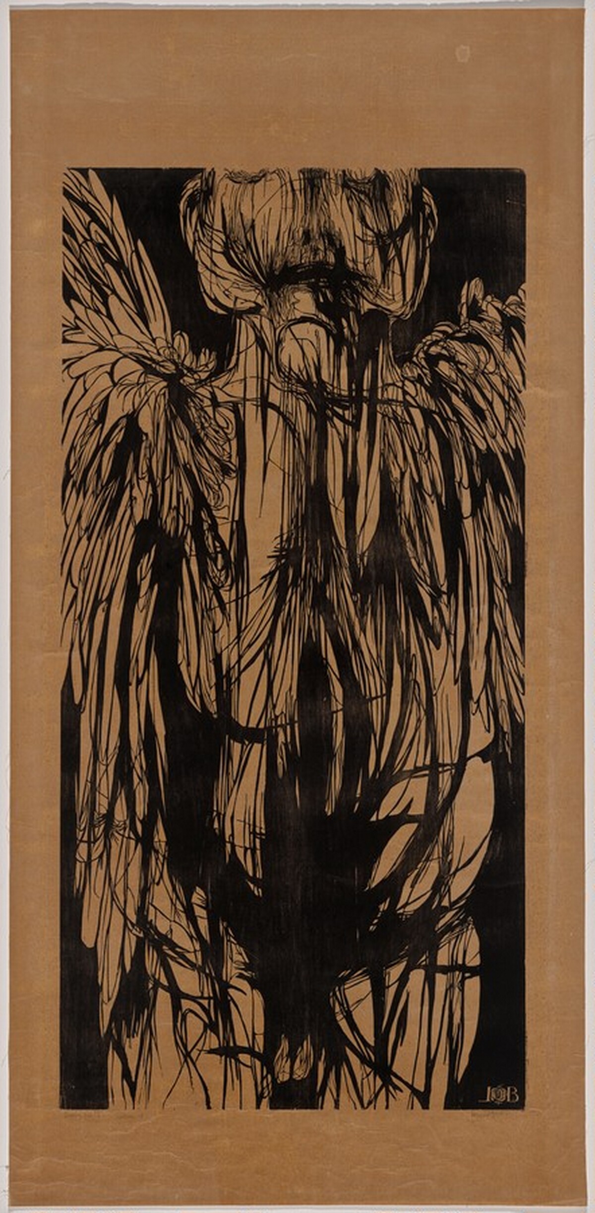 Angel of Death by Leonard Baskin