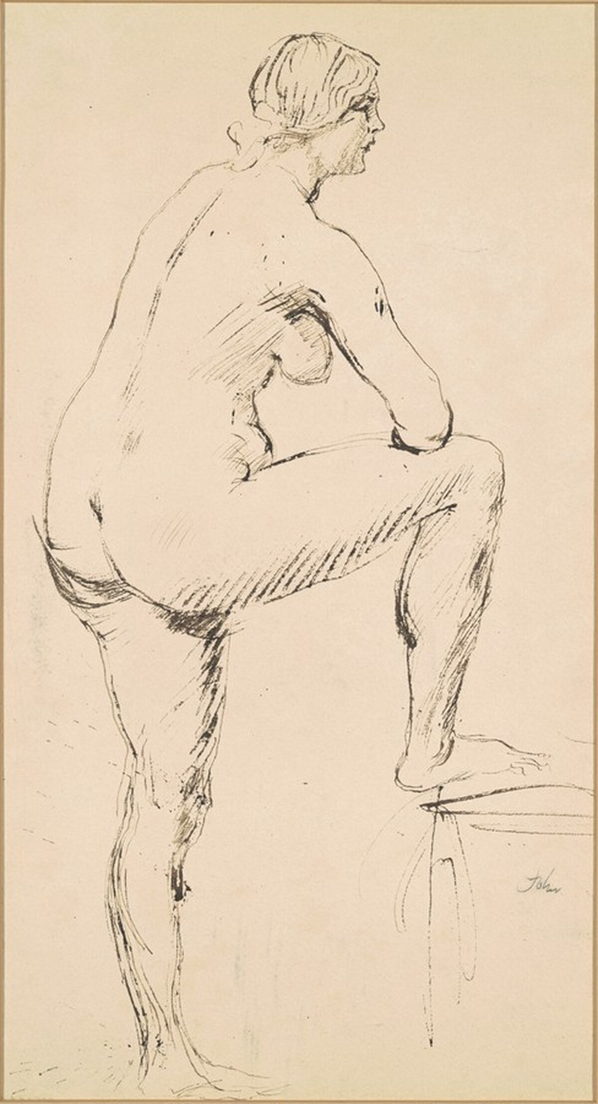 Nude Study by Augustus John