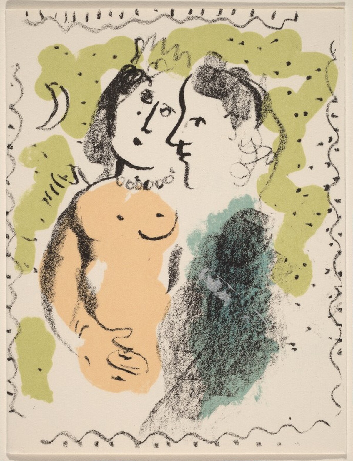 Greeting Card by Marc Chagall