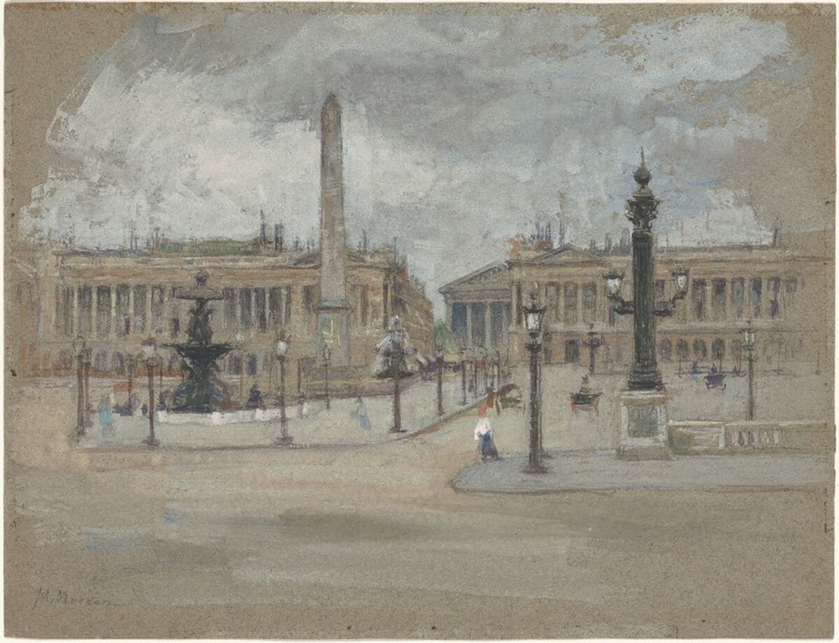 Place de la Concorde by Matilda Mueden Leisenring
