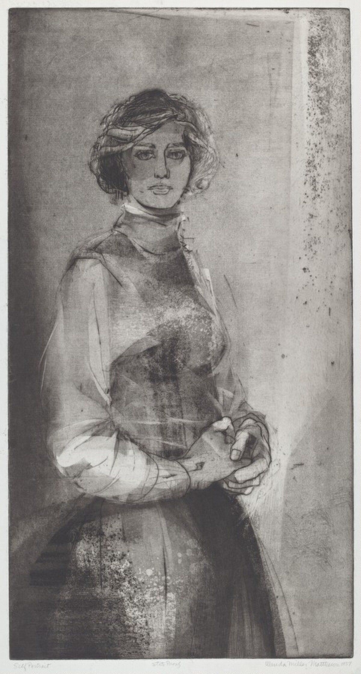 Self-Portrait by Wanda Miller Matthews