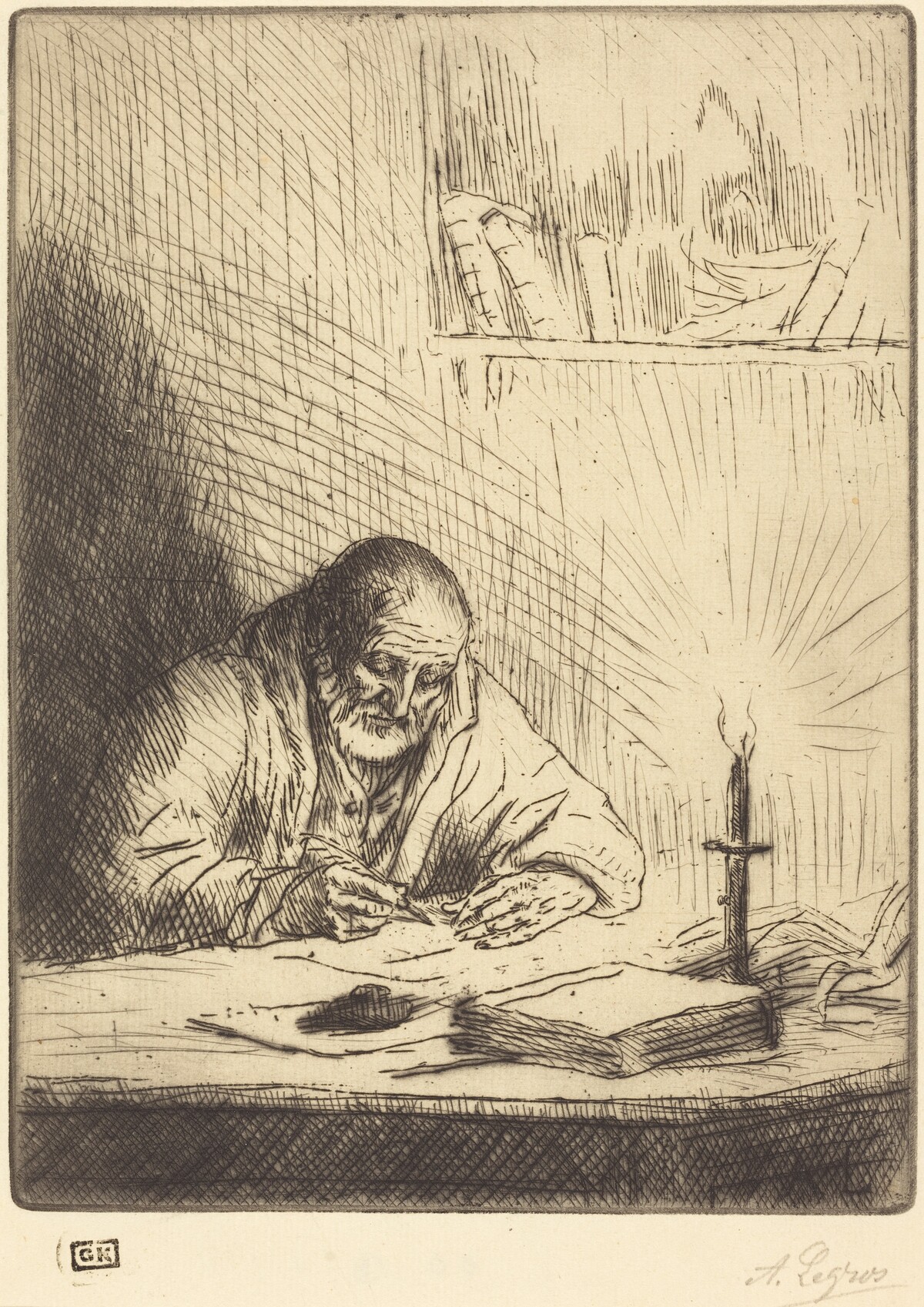 Archeologist (L'archeologue) by Alphonse Legros