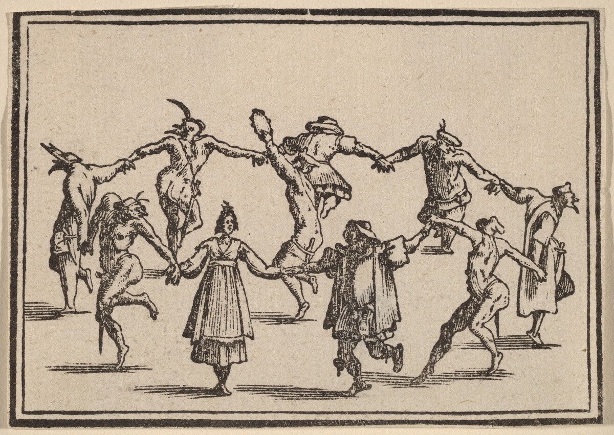 The Dance by Edouard Eckman after Jacques Callot