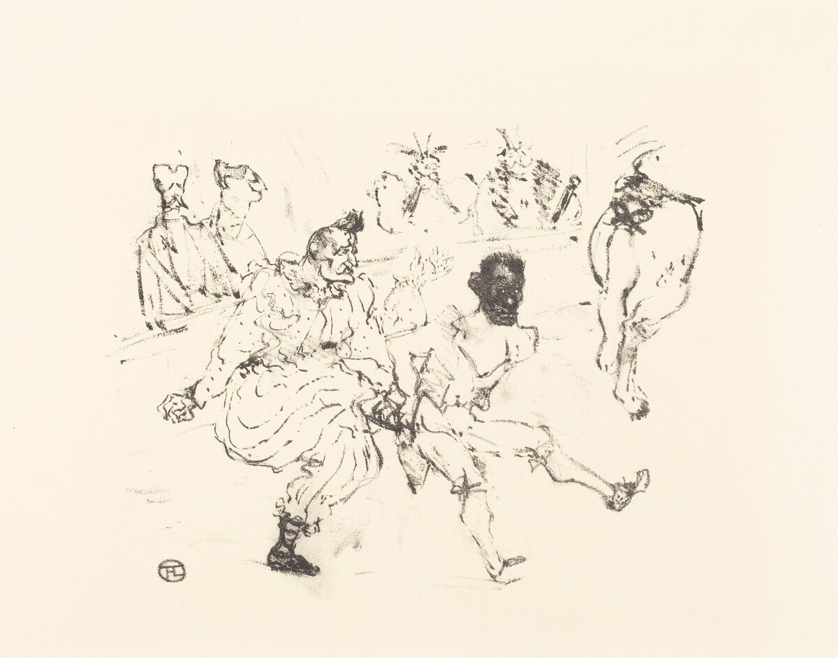 Footit and Chocolat (Footit et Chocolat) by after Henri de Toulouse-Lautrec