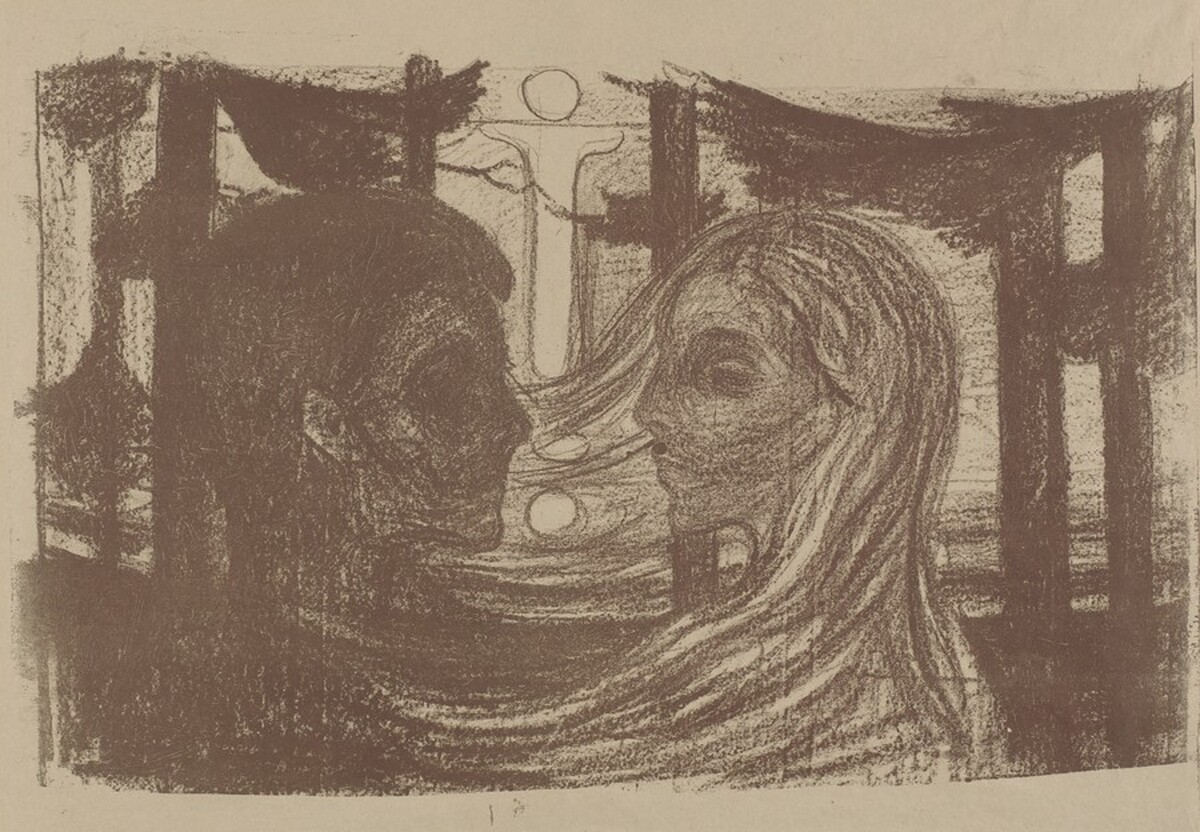 Attraction II by Edvard Munch
