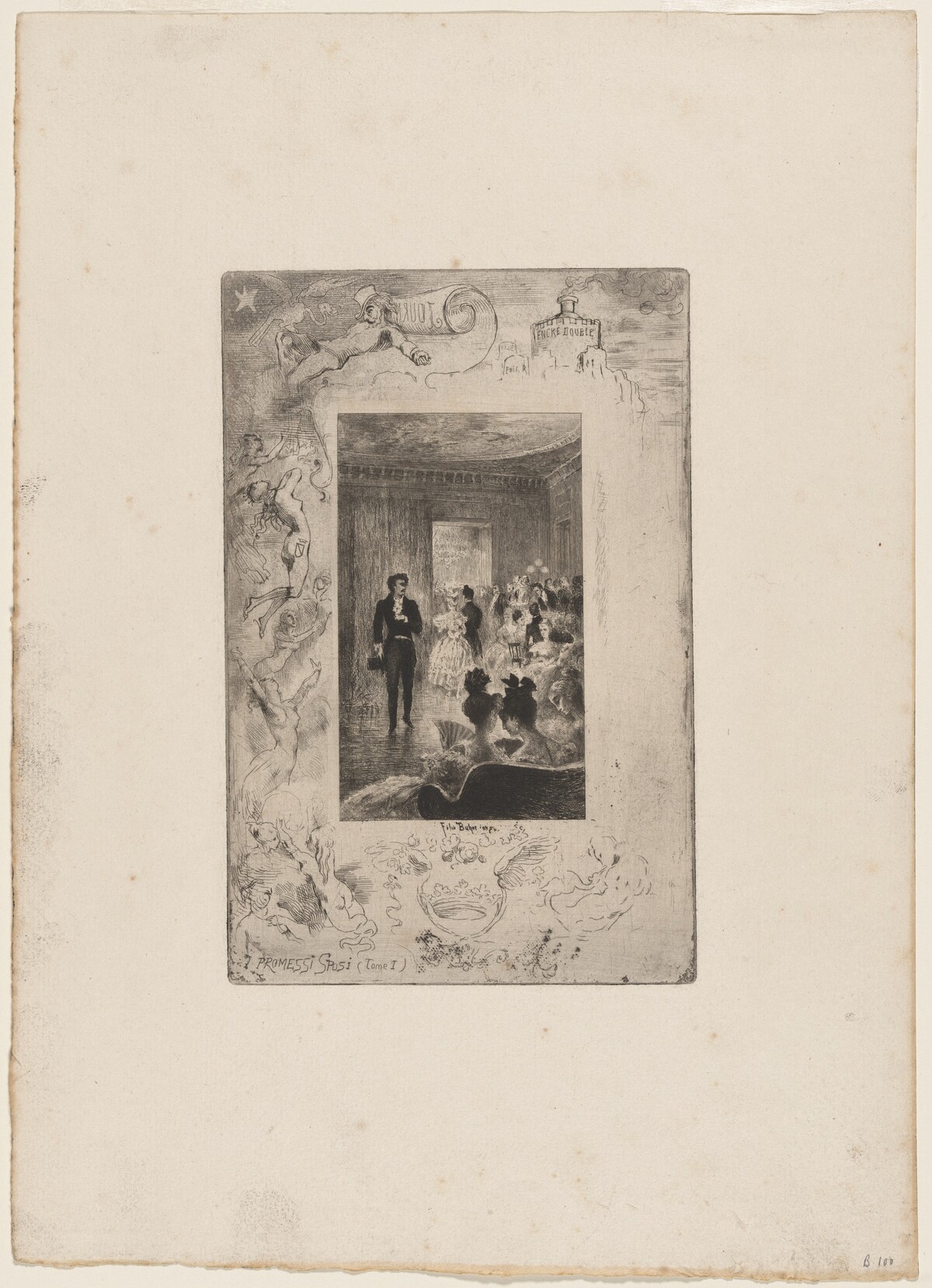 I Promessi Sposi by Félix-Hilaire Buhot