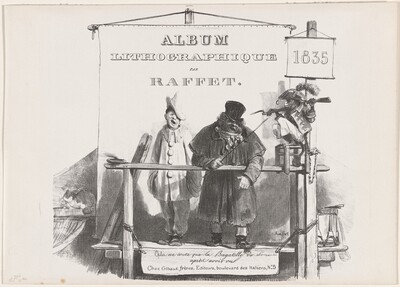 Cover for the Album Lithographique of 1835