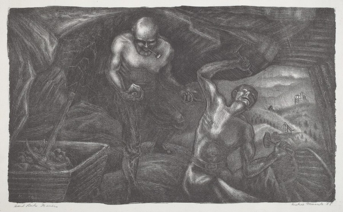 Hard Rock Miners by Archie L. Musick