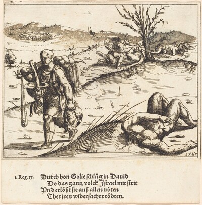 David Beheads Goliath