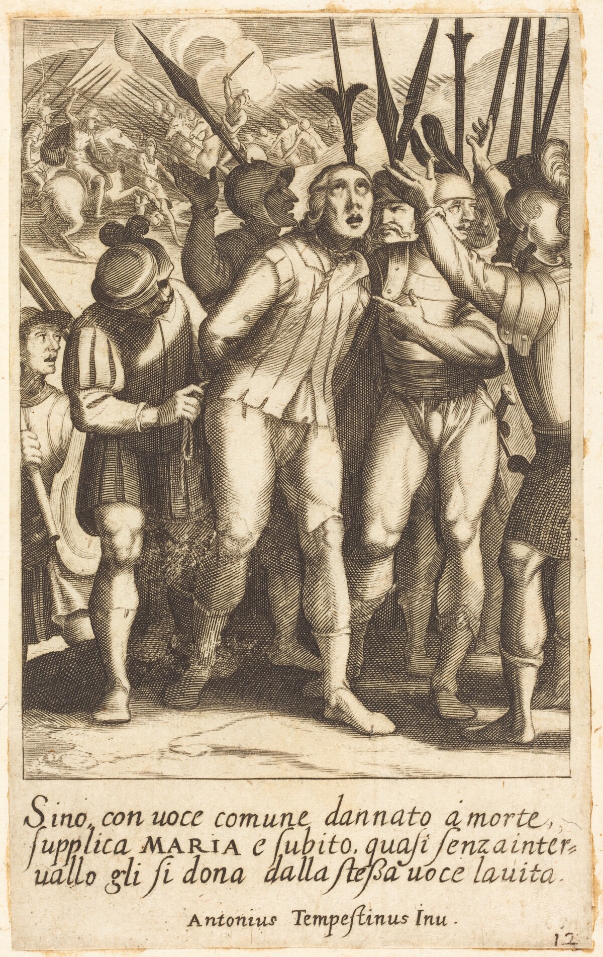 Sino by Jacques Callot after Antonio Tempesta