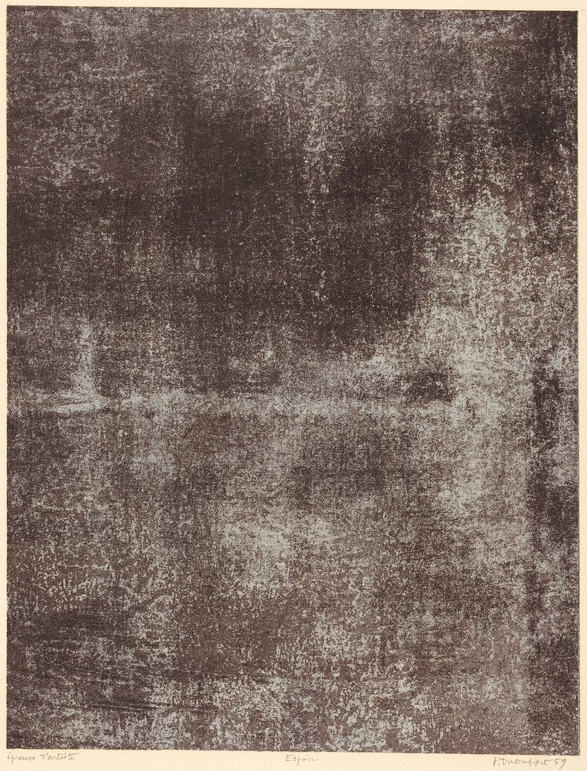 Espoir by Jean Dubuffet