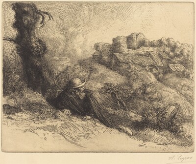 View of a Chateau (Chateau des Revenants)