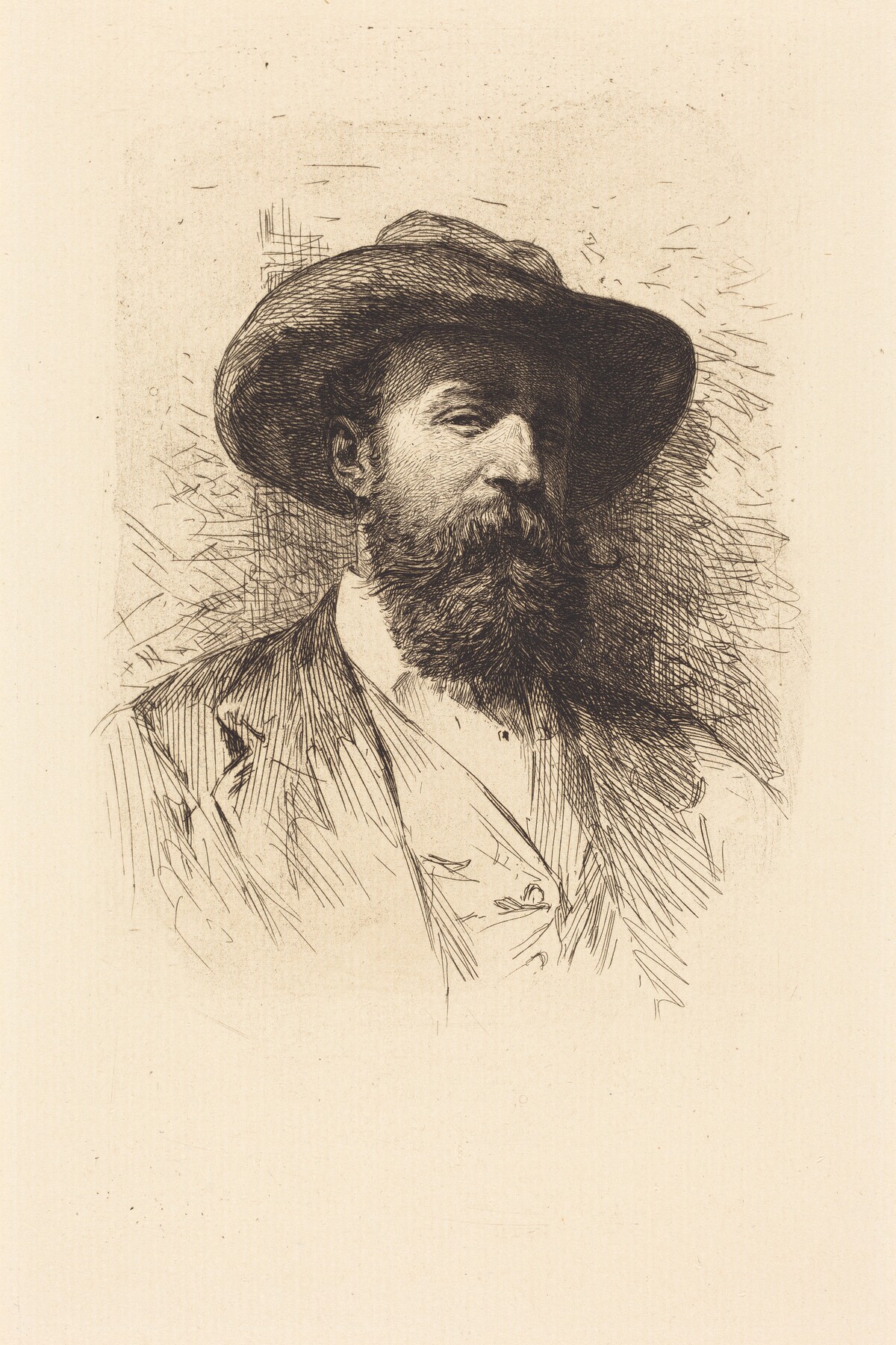 Self-Portrait by Wilhelm Unger