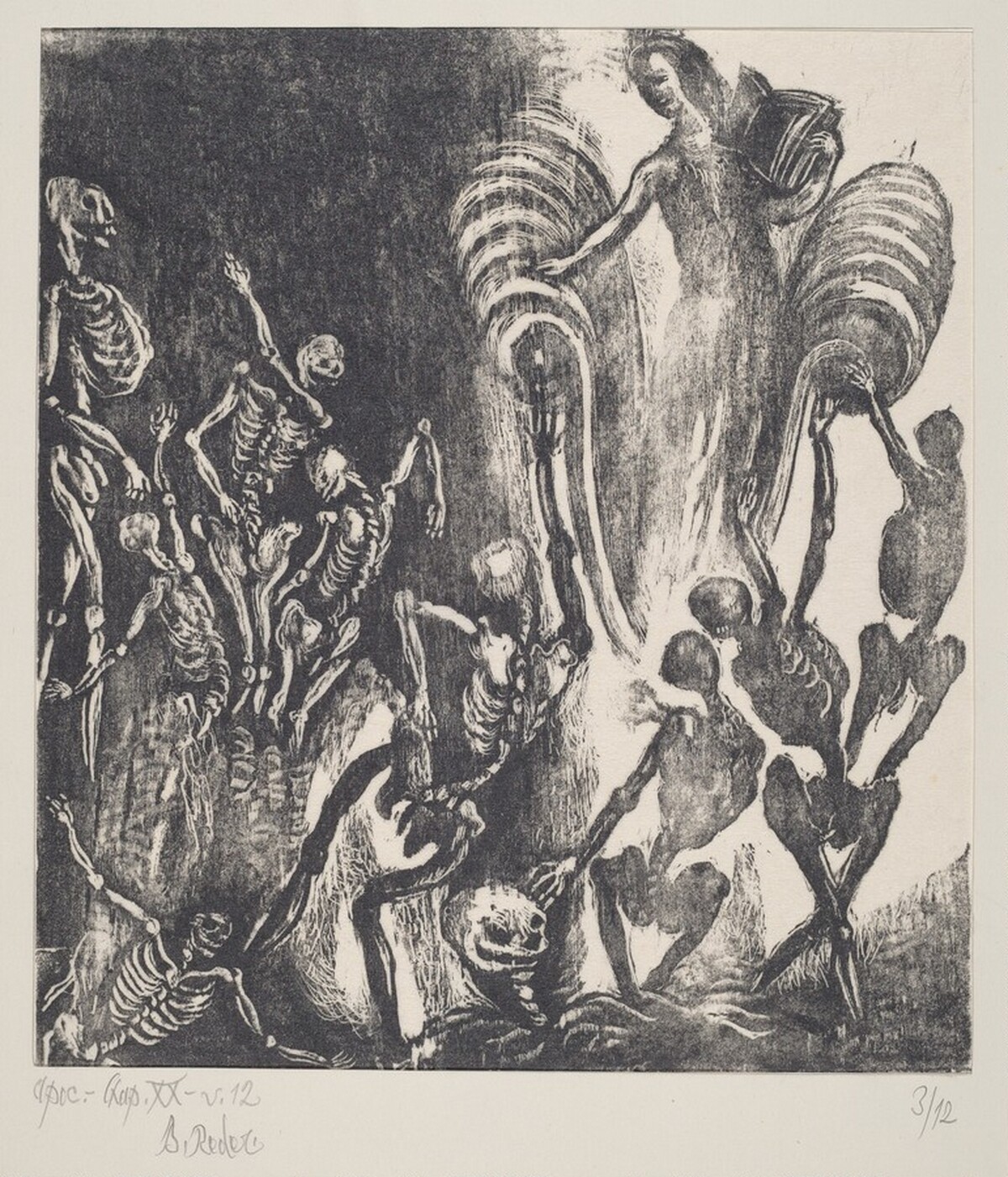 "And I saw the Dead..." XX.12 by Bernard Reder