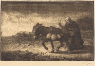 Milkmaid of Boulogne, 1st plate (Laitiere a Boulogne)