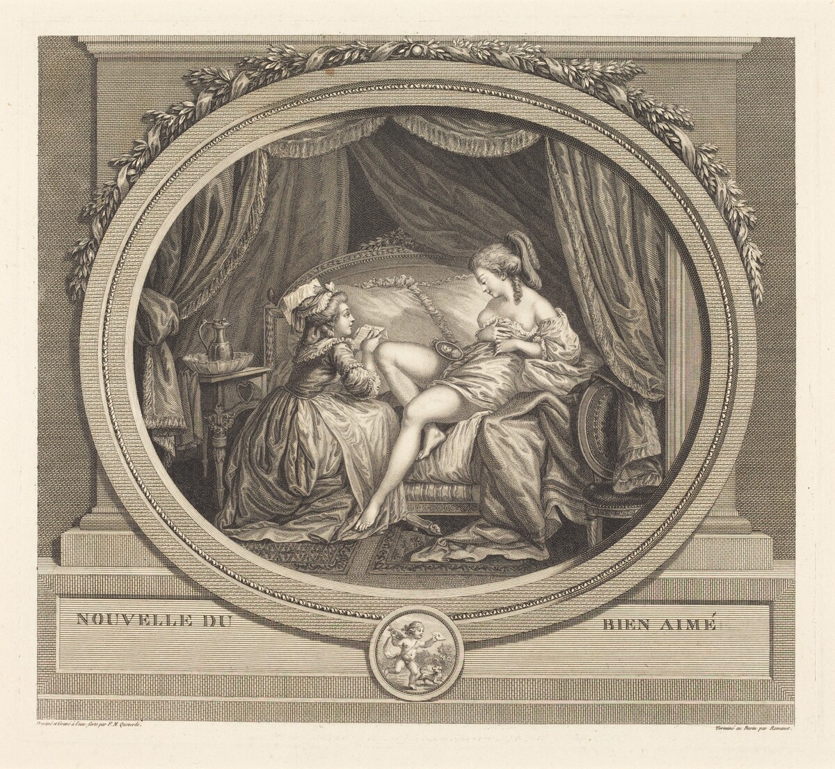 Nouvelles du bien-aime by François Marie Isidore Queverdo and Antoine Louis Romanet