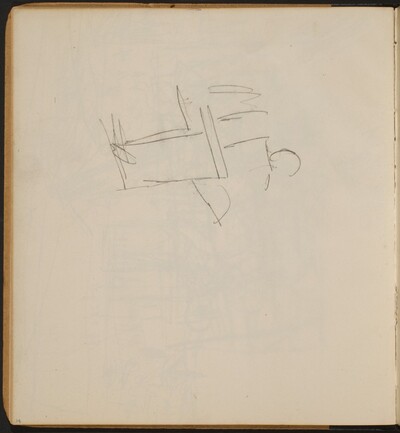 Begonnene Skizze (Unfinished Sketch) [p. 28]