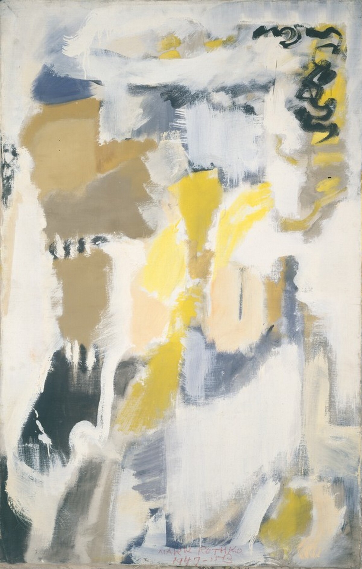 Fantasy at Dawn [reverse] by Mark Rothko