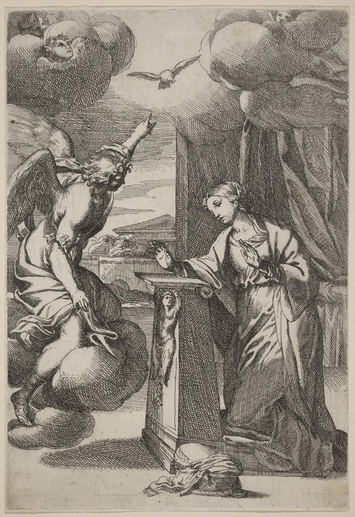 The Annunciation by Carlo Maratta