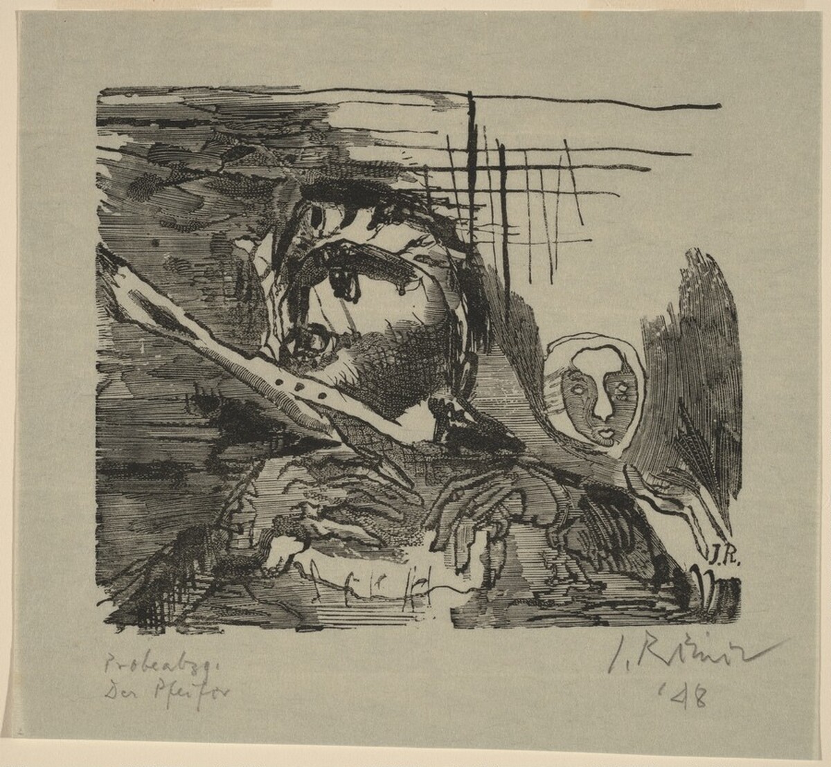 Der Pfeifer by Imre Reiner