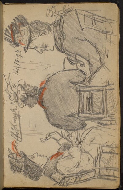 Three Women at a Table