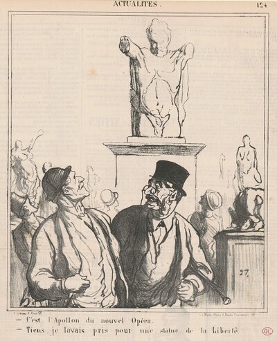 C'est l'apollon du nouvel opéra