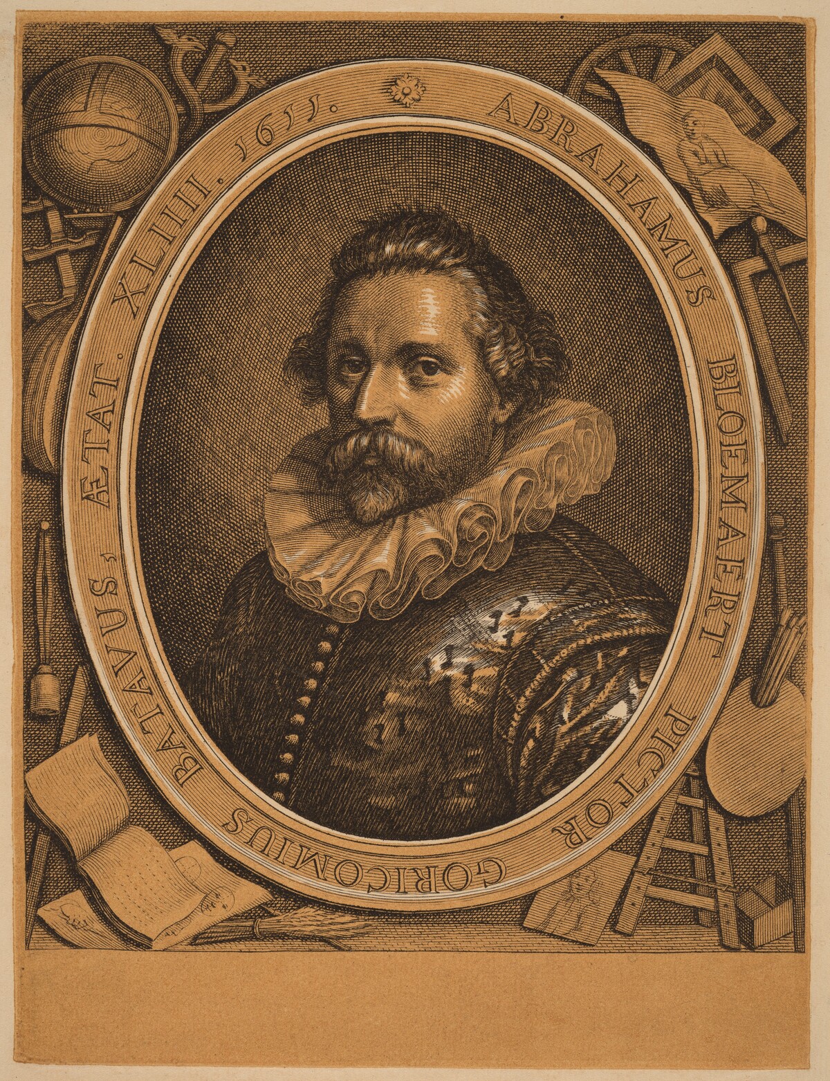 Abraham Bloemaert by Dutch 18th Century after Paulus Moreelse