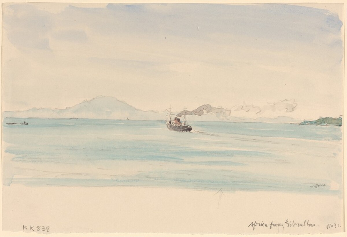 Africa from Gibraltar by Sir Muirhead Bone