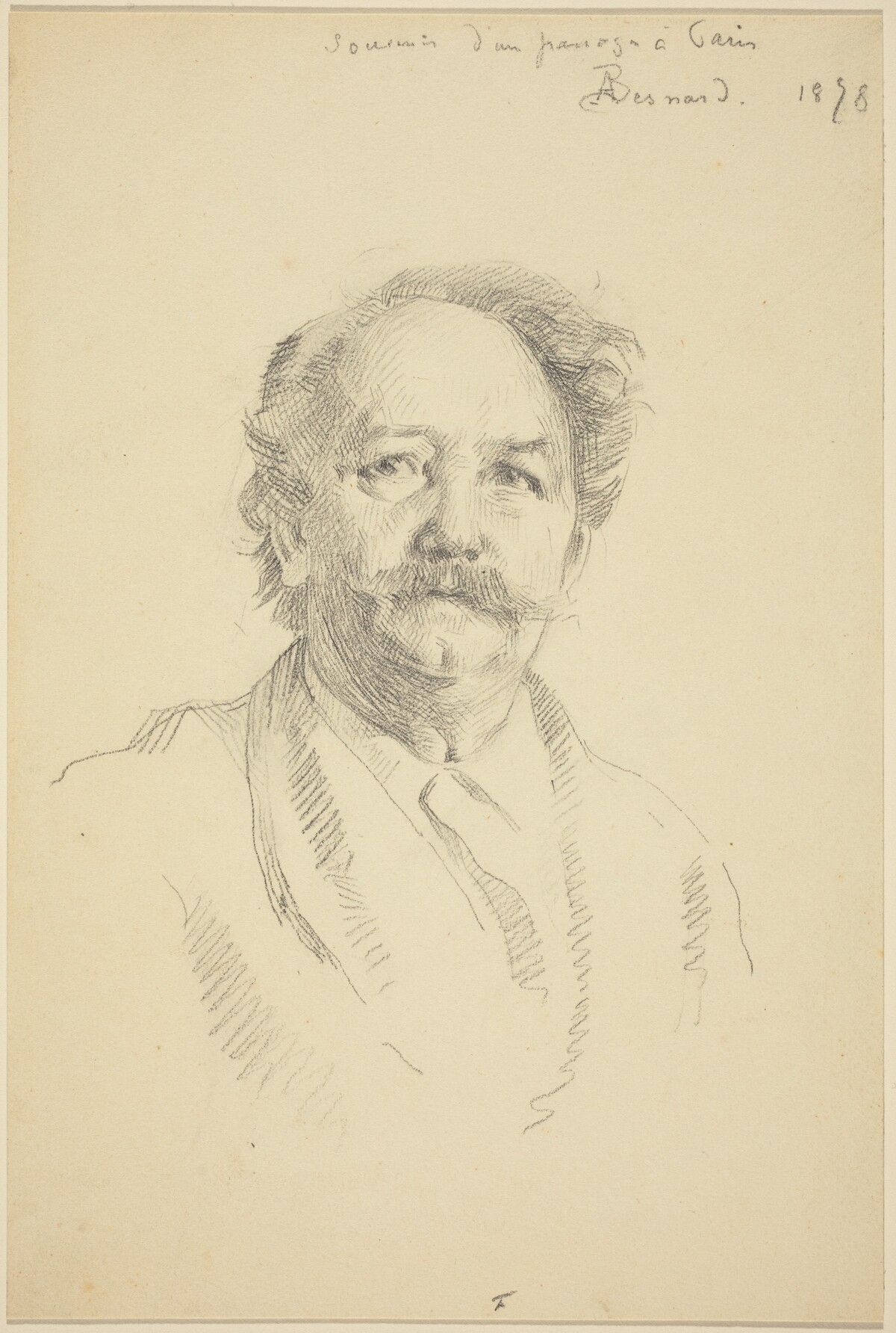 Portrait of a Man (Souvenir d'un Passage à Paris) by Albert Besnard