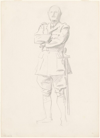 Study of General Louis Botha for "General Officers of World War I"