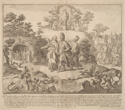 The Seconda Macchina for the Chinea of 1744: Aeneas and Cumaean Sibyl