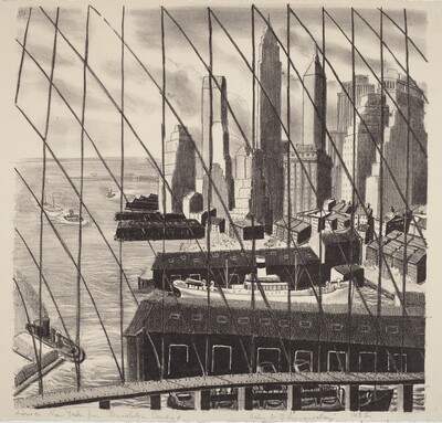 Lower New York from Brooklyn Bridge