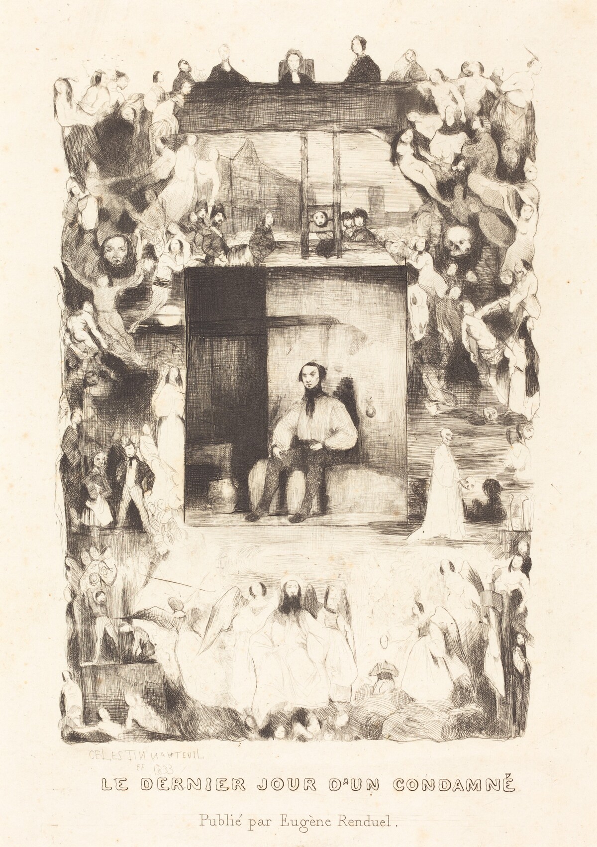 Le dernier jour d'un condamne by Célestin Nanteuil