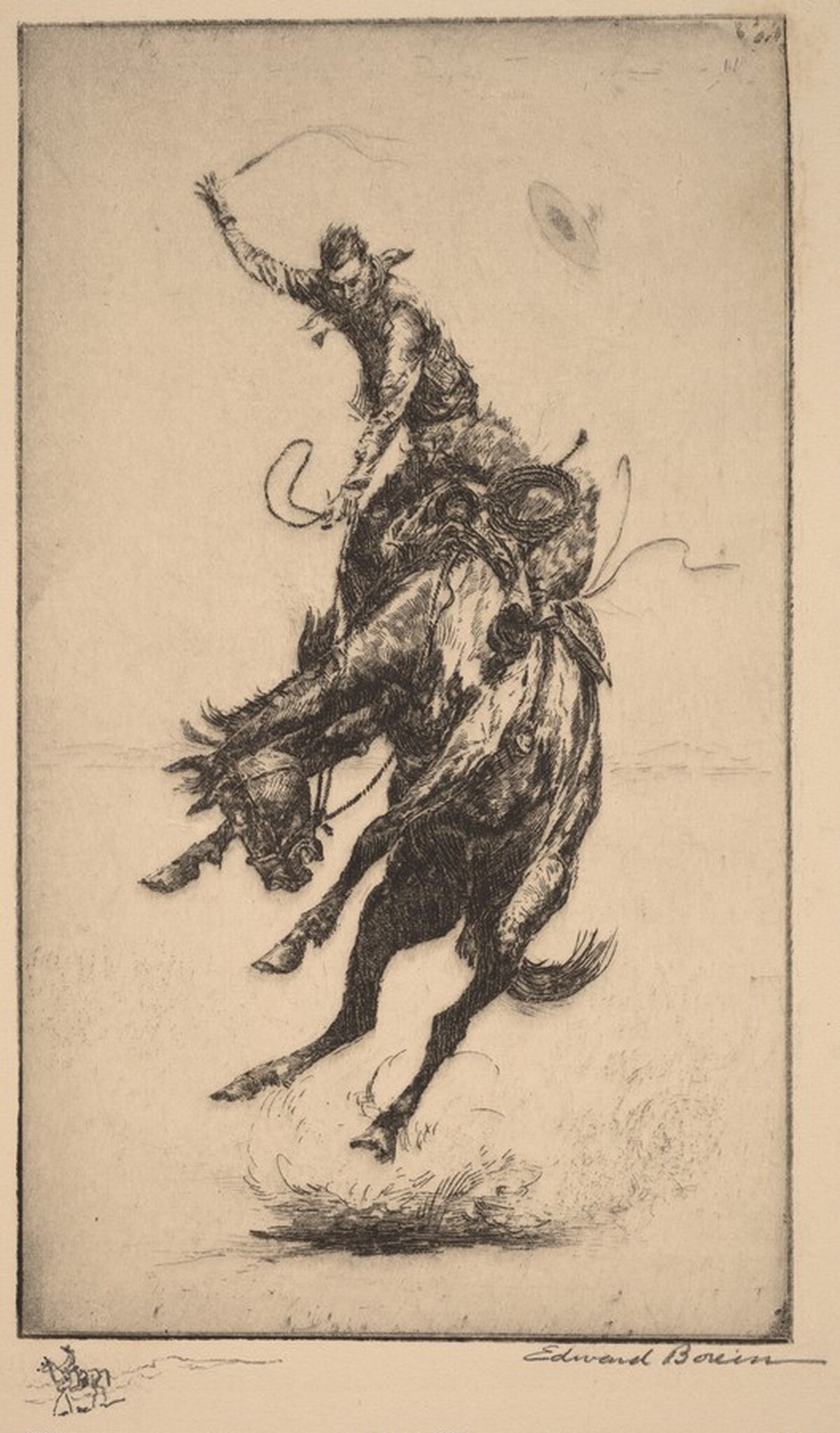 Scratchin' High by Edward Borein
